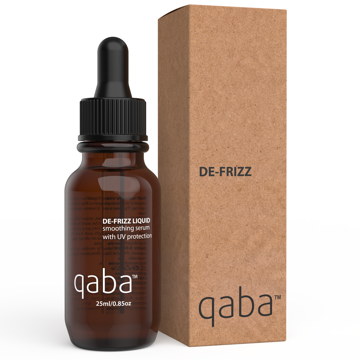 Anti-frizz serum and heat protection hair product