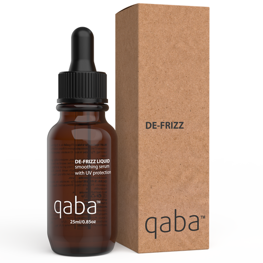 Anti-frizz serum and heat protection hair product