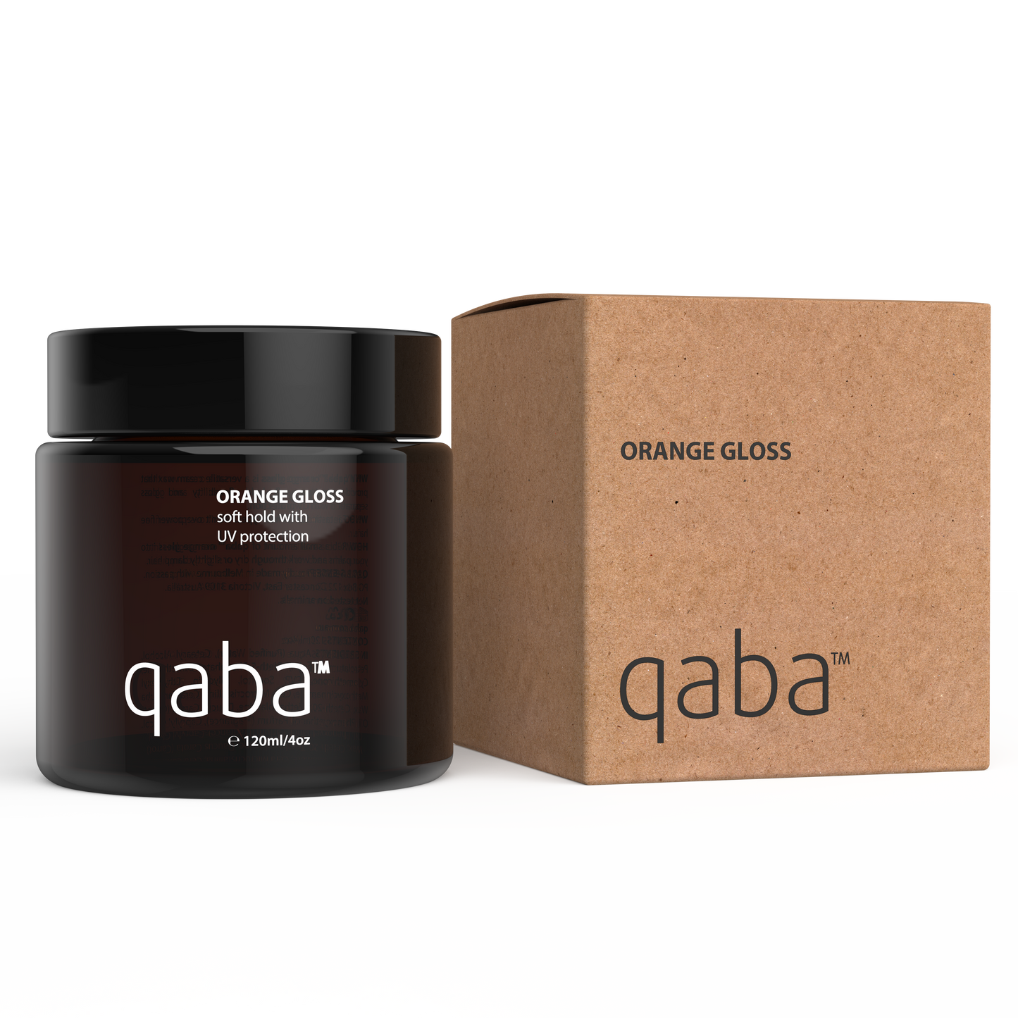 Orange Gloss cream wax for all hair types, offering texture, soft hold, flexibility, and a glossy finish with UV protection. Lightweight formula that won’t overpower fine hair, perfect for styling with separation and shine.