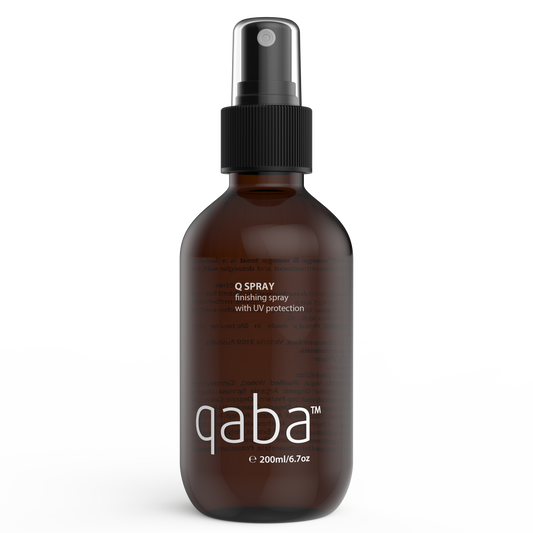 qaba Q Spray - Versatile hair spray that provides a strong, long-lasting hold without stiffness.