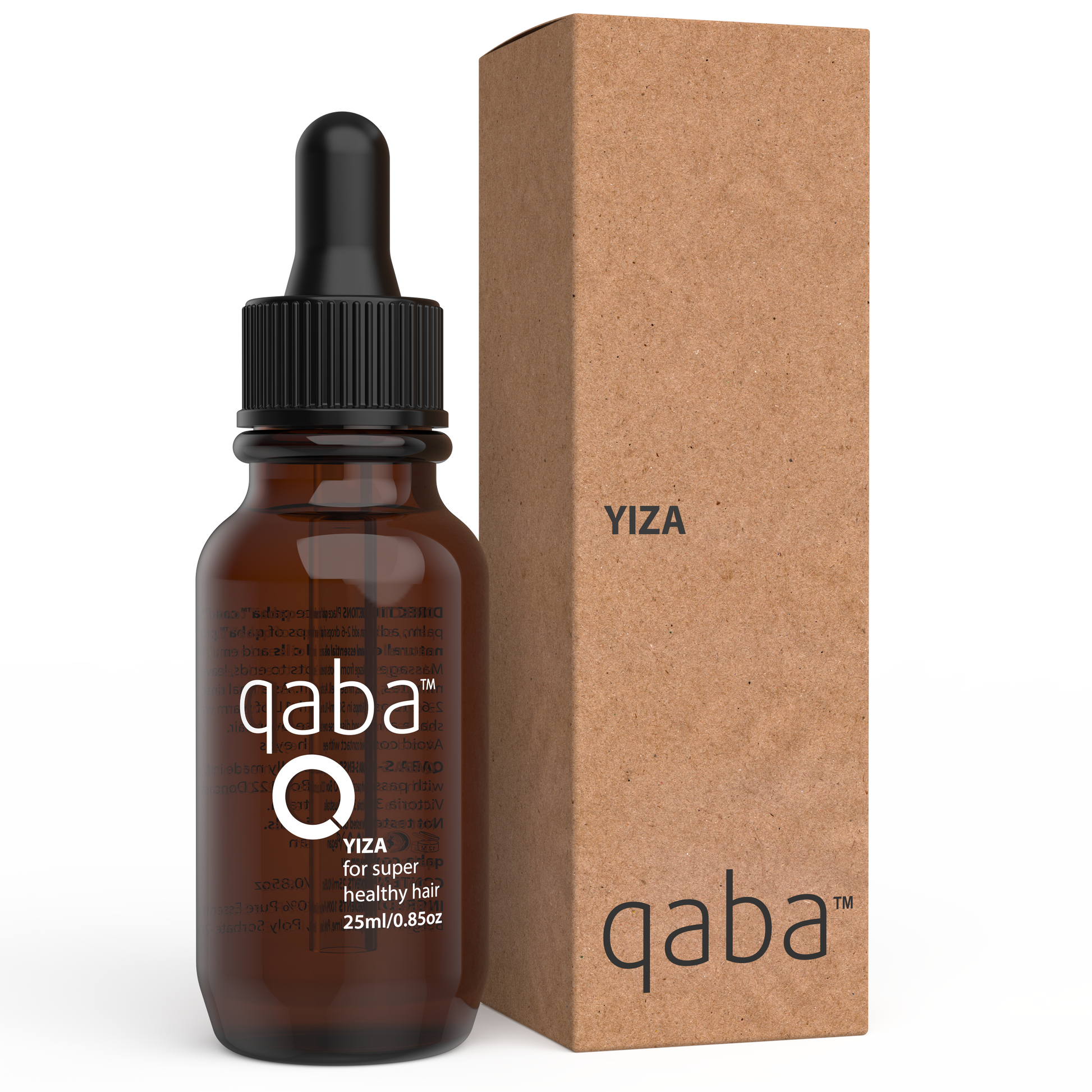 Hair growth oil bottle – qaba essential oil