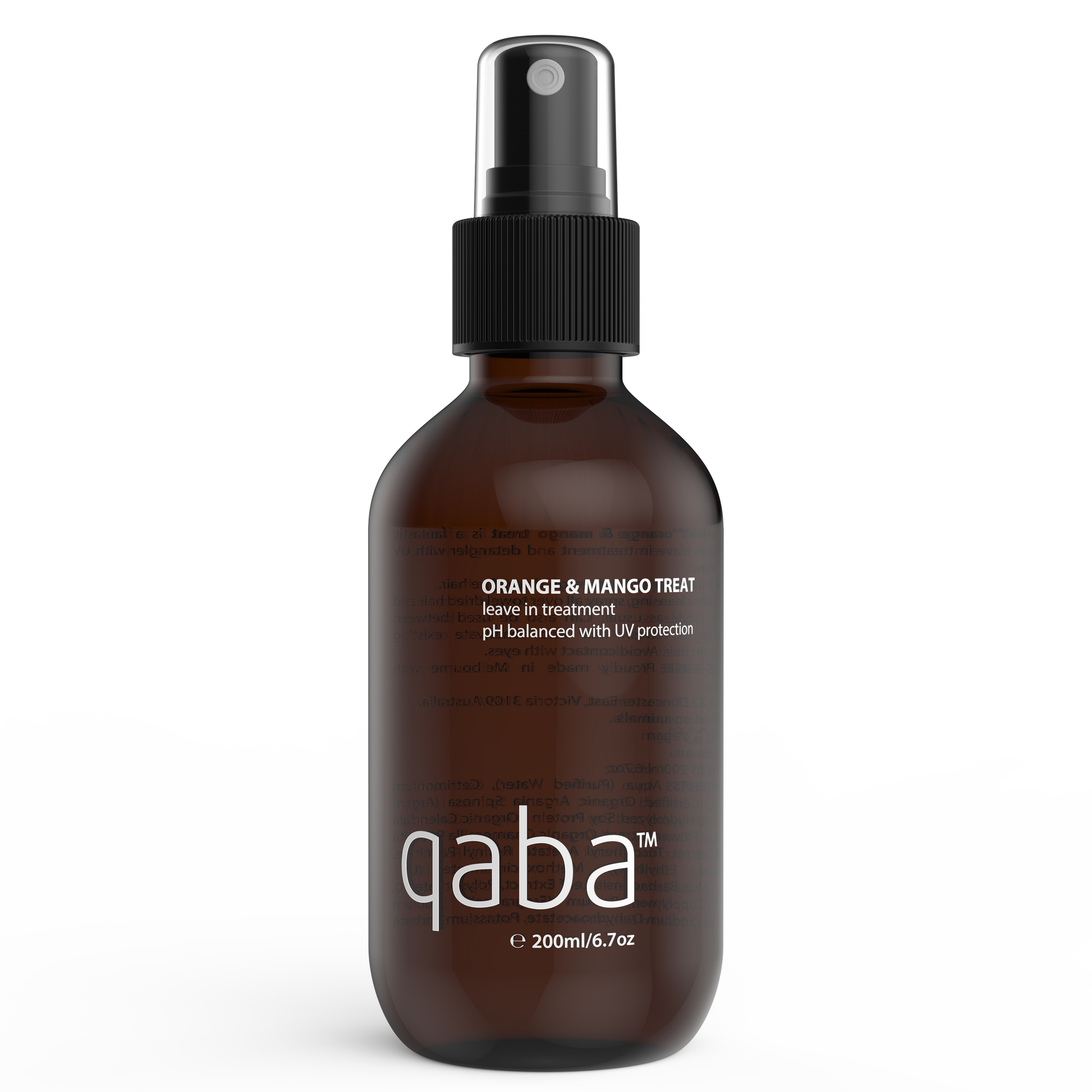 Lightweight leave-in detangling spray for all hair types